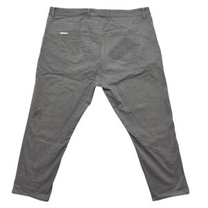 Blue Delta Bespoke Mens Jeans Gray 42x30 Custom Stretch USA Made Straight